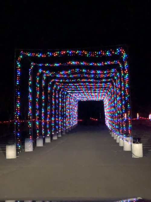 A Drive Through Light Display, PNC Bank Arts Center Christmas Lights