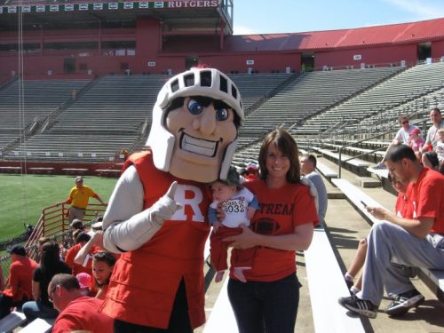 rutgers scarlet knight with female