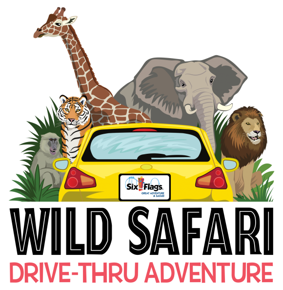 Six Flags Great Adventure Wild Safari Drive Thru Adventure logo