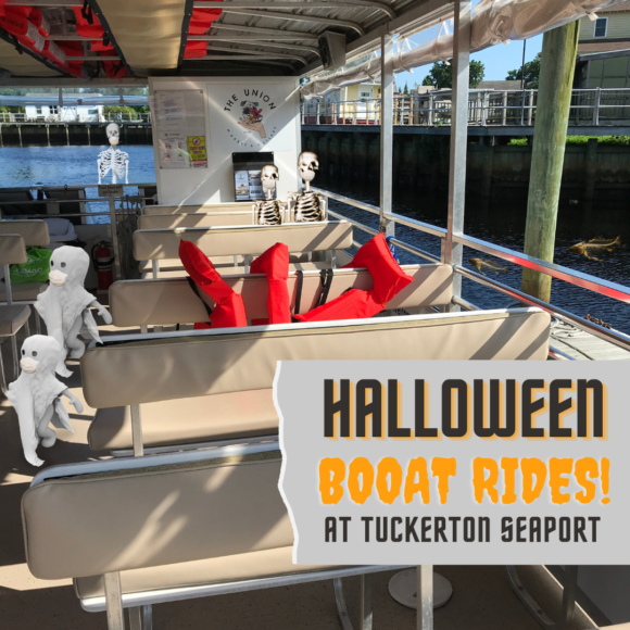 Tuckerton Seaport Halloween Boat Rides a great New Jersey Halloween activities