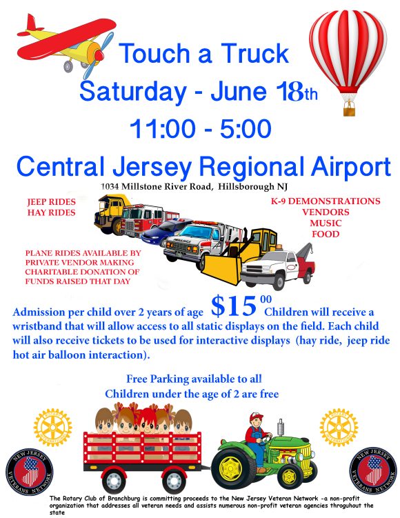 Touch A Truck and Family Fun Day in Hillsborough at Central Jersey