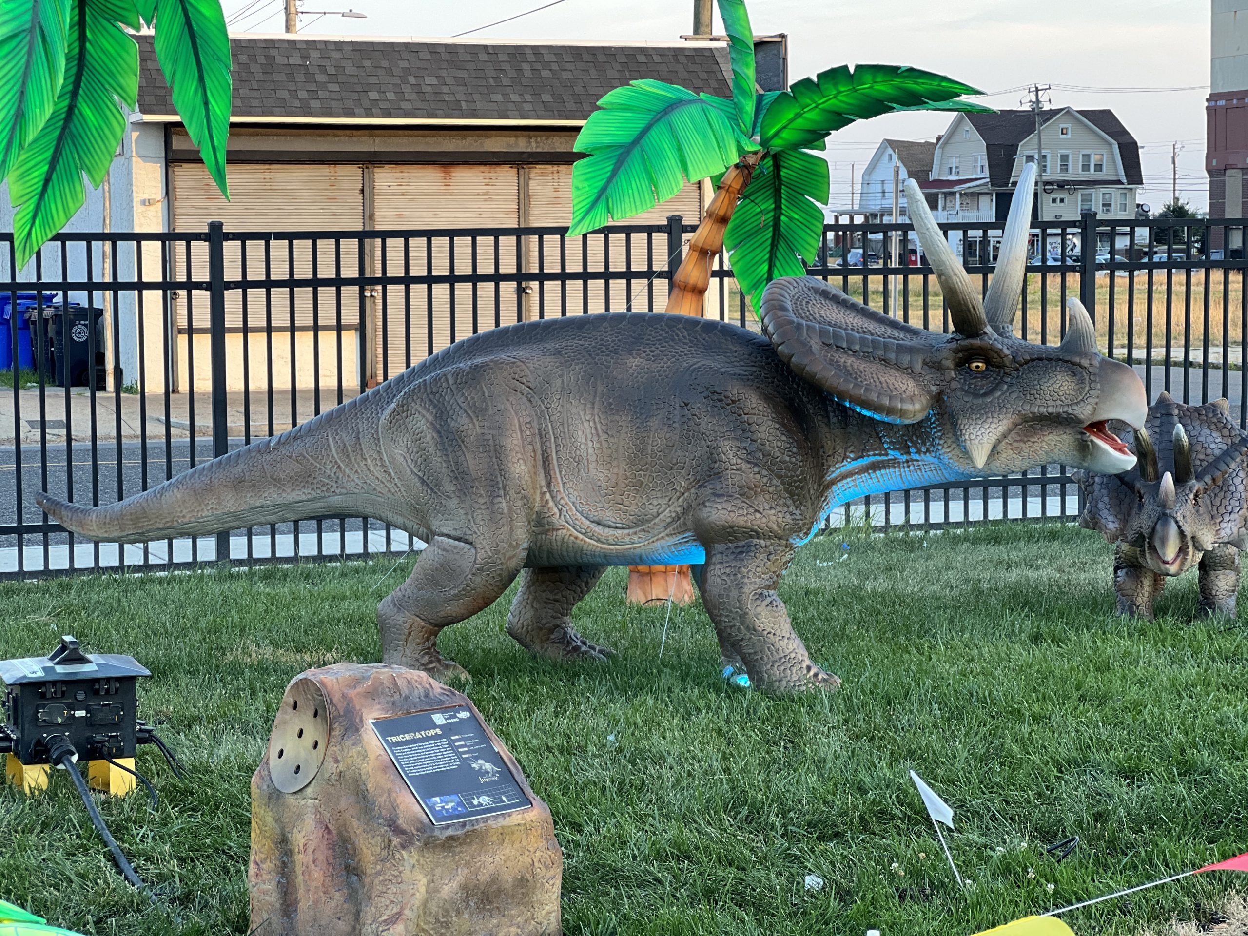 Dinosaur Robot Triceratops Blue Toy - Dinosaur Game #Dinosaurs