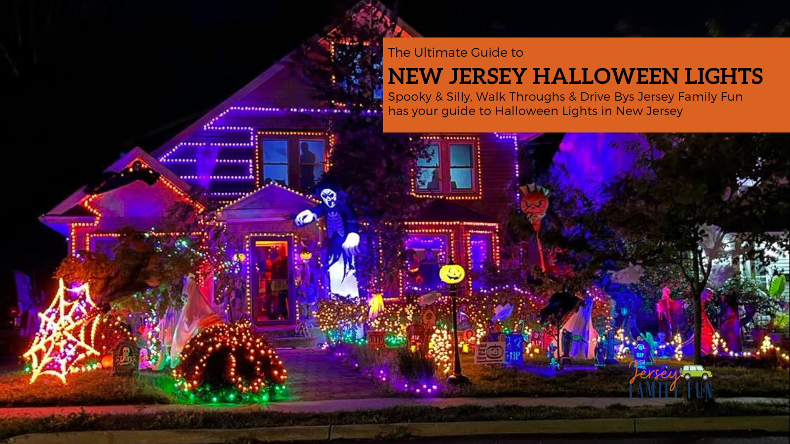 Thrilling Jersey Halloween Lights Displays